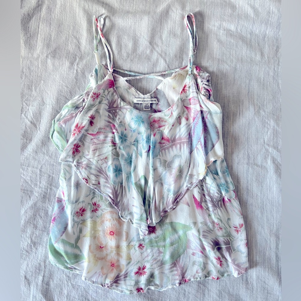 Floral camisole top